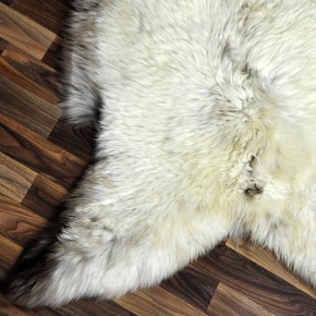 XXL ÖKO Schaffell Lammfell beige braun 120x80 Kamin Fell #8692