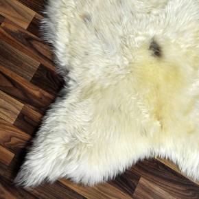 XL ÖKO Schaffell Lammfell beige braun 115x80 Kamin Fell #8694