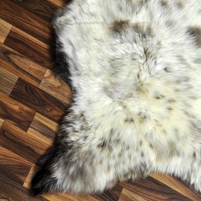 XL ÖKO Schaffell Lammfell beige braun 110x75 Kamin Fell #8695