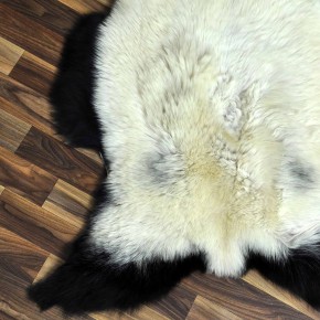 XL ÖKO Schaffell Lammfell beige braun 115x70 Kamin Fell #8701