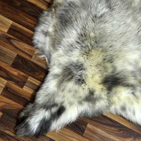 XL ÖKO Schaffell Lammfell beige braun 115x80 Kamin Fell #8708