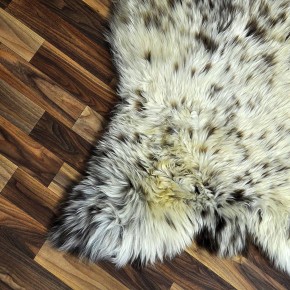 XXL ÖKO Schaffell Lammfell beige braun 120x75 Sheepskin #8791
