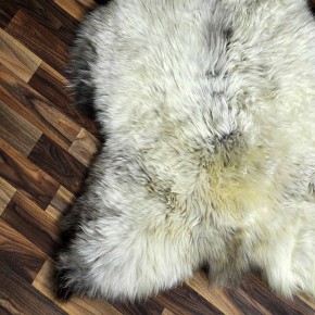 XXL ÖKO Schaffell Lammfell beige braun 125x80 Sheepskin #8793