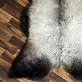 XXL ÖKO Schaffell Lammfell beige braun 120x75 Sheepskin #8797