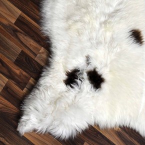 XXL ÖKO Schaffell Lammfell beige braun 120x80 Sheepskin #8799
