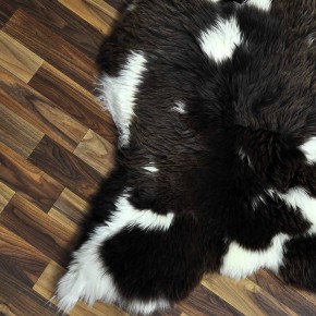 XXL ÖKO Schaffell Lammfell beige braun 120x75 Sheepskin #8814