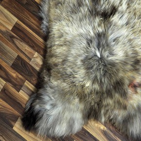 XXXL ÖKO Schaffell Lammfell beige braun 130x80 Sheepskin #8820