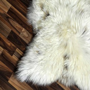 XXL ÖKO Schaffell Lammfell beige braun 120x75 Sheepskin #8824