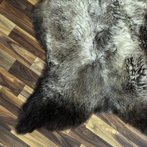 XL ÖKO Schaffell Lammfell braun beige 110x80 Sheepskin #8885