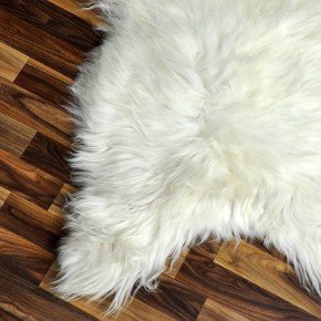 ÖKO Island Schaffell beige schwarzbraun 100x65 #8950