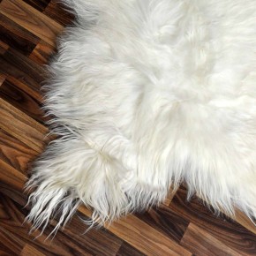 ÖKO Island Schaffell beige schwarzbraun 105x75 #8952