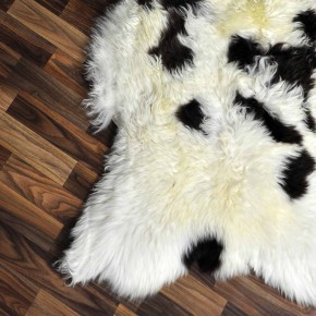 XXL ÖKO Schaffell Lammfell beige braun 125x75 Sheepskin #8965