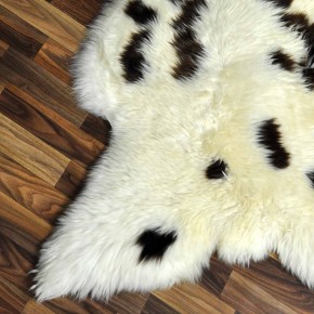 XXL ÖKO Schaffell Lammfell beige braun 125x85 Sheepskin #8966