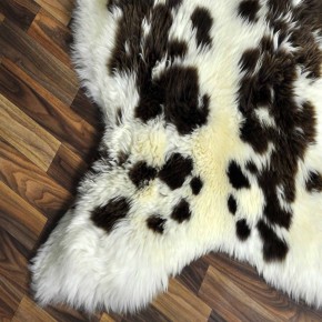 XXL ÖKO Schaffell Lammfell beige braun 120x80 Sheepskin #8988