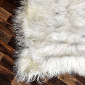 ÖKO Island Schaffell beige schwarzbraun 105x75 #9047