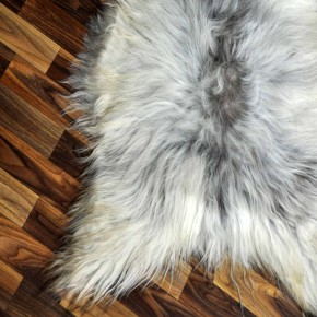 ÖKO Island Schaffell grau beige braun 105x70 #9051