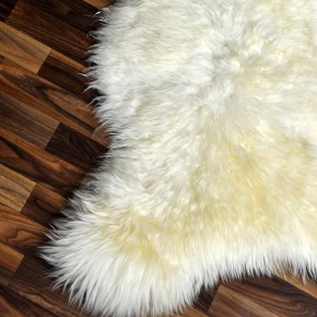 XXL ÖKO Schaffell Lammfell weiß 120x75 Sheepskin #9124