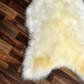 XL ÖKO Schaffell Lammfell weiß 115x70 Sheepskin #9127