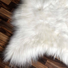 XXXL ÖKO Island Schaffell creme weiß 130x80 Fell #9138