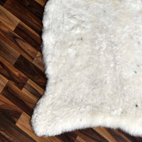 XXL ÖKO Lammfell Schaffell Fell beige braun 125x75 geschoren #9175