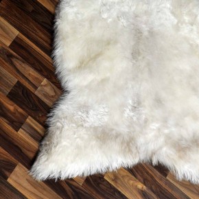 XL ÖKO Lammfell Schaffell Fell beige braun 115x80 geschoren #9187