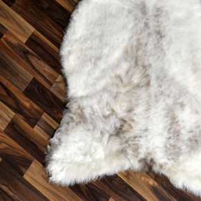 XXL ÖKO Lammfell Schaffell Fell beige braun 120x70 geschoren #9189