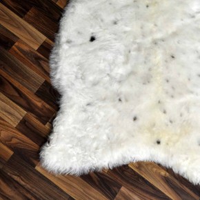 XXL ÖKO Lammfell Schaffell Fell beige braun 120x80 geschoren #9190