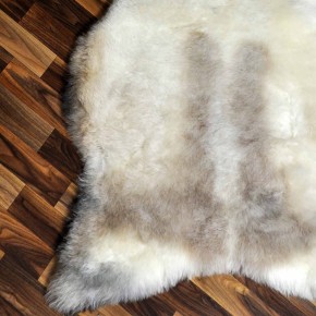 XXL ÖKO Lammfell Schaffell Fell beige braun 120x80 geschoren #9193