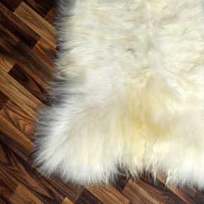 XXXL ÖKO Island Schaffell creme weiß braun 130x85 #9215