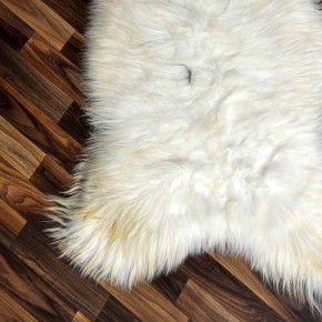 XXL ÖKO Island Schaffell creme weiß braun 125x70 #9224