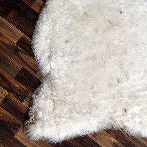 XXL ÖKO Lammfell Schaffell Fell beige braun 120x85 geschoren #9240