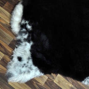 XXL ÖKO Lammfell Schaffell Fell braun beige 120x85 geschoren #9248