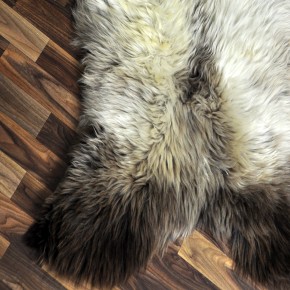XL ÖKO Schaffell Lammfell beige braun 115x80 Sheepskin #9380