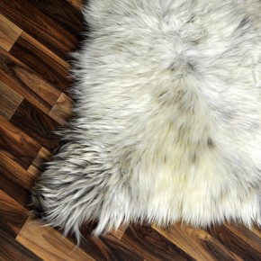 XL ÖKO Schaffell Lammfell beige braun 110x70 Sheepskin #9394