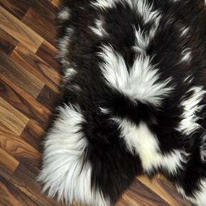 XXXL ÖKO Schaffell Lammfell beige braun 130x80 groß #9404