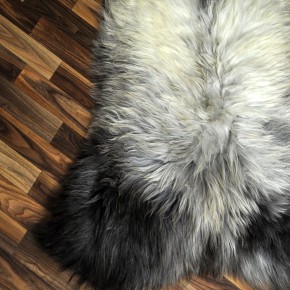 XXXL ÖKO Schaffell Lammfell beige braun 130x90 groß #9405