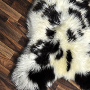 XXXL ÖKO Schaffell Lammfell beige braun 135x80 groß #9410