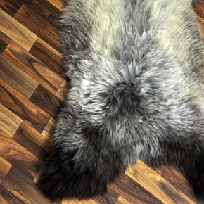 XL ÖKO Schaffell Lammfell beige braun 115x75 Couch Auflage #9422