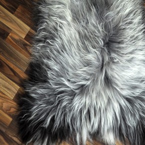 XXXL ÖKO Schaffell Lammfell beige braun 130x80 groß #9428