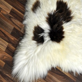 XXXL ÖKO Schaffell Lammfell beige braun 130x85 groß #9433