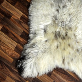 XXXL ÖKO Schaffell Lammfell beige braun 135x80 groß Kamin #9474