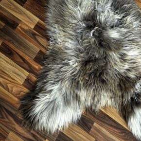 XXXL ÖKO Schaffell Lammfell beige braun 130x75 groß Kamin #9487