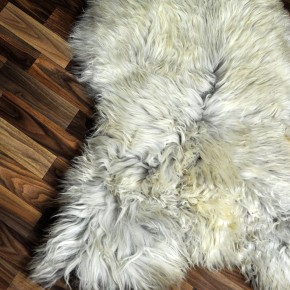 XXXL ÖKO Schaffell Lammfell beige braun 140x75 groß Kamin #9492