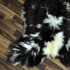 XXL ÖKO Schaffell Lammfell braun beige 120x80 Couch Auflage #9509