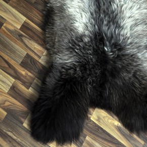 XL ÖKO Schaffell Lammfell braun beige 115x75 Couch Auflage #9523