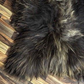 XXXL ÖKO Island Schaffell Lammfell rost braun 130x90 Krampus #9707